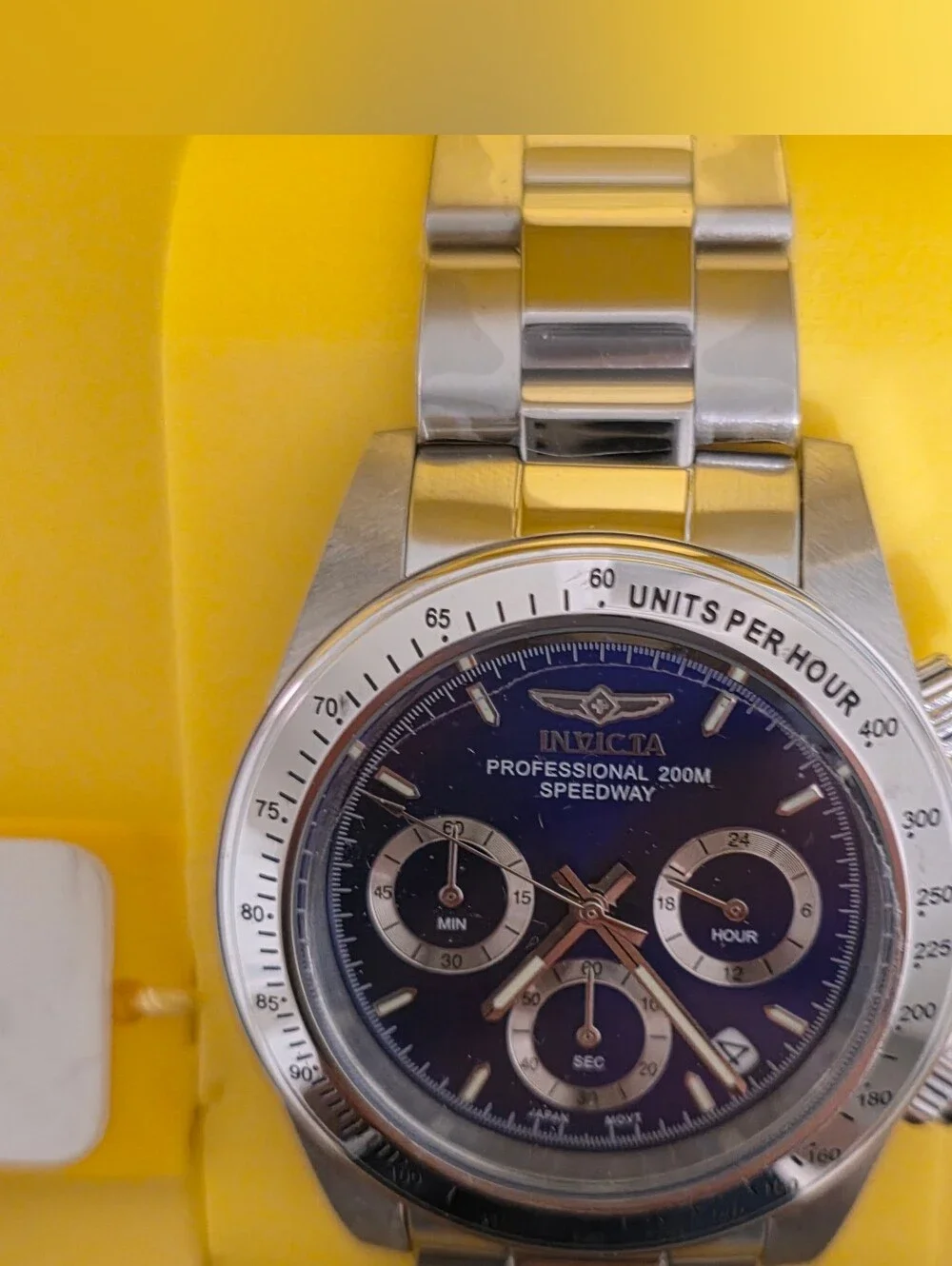 447. Invicta Speedway Torvane Men's Watch - 39.5mm, Steel (14382)